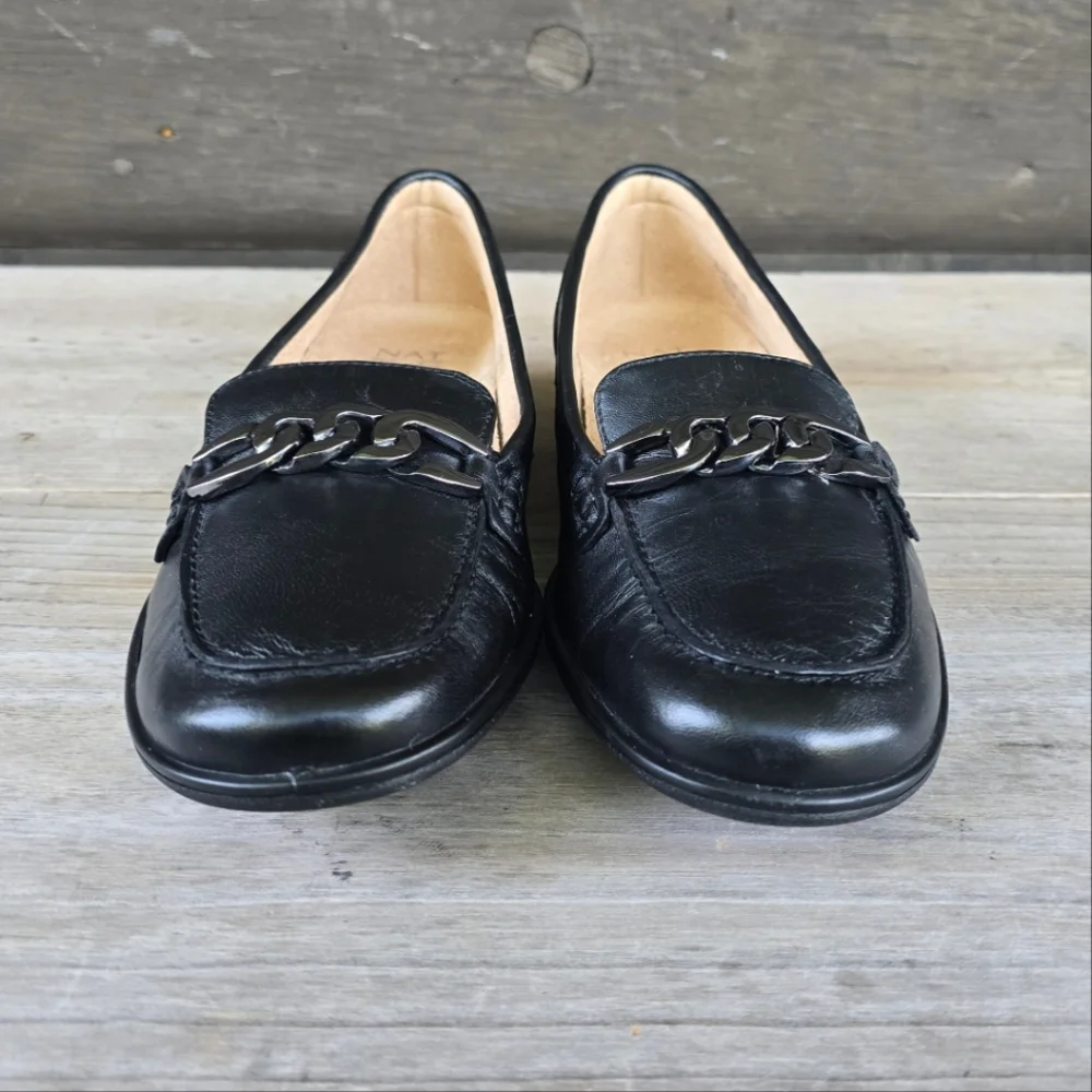 Naturalizer Austin Classic Preppy Minimalist Horsebit Comfort Loafers 8.5M